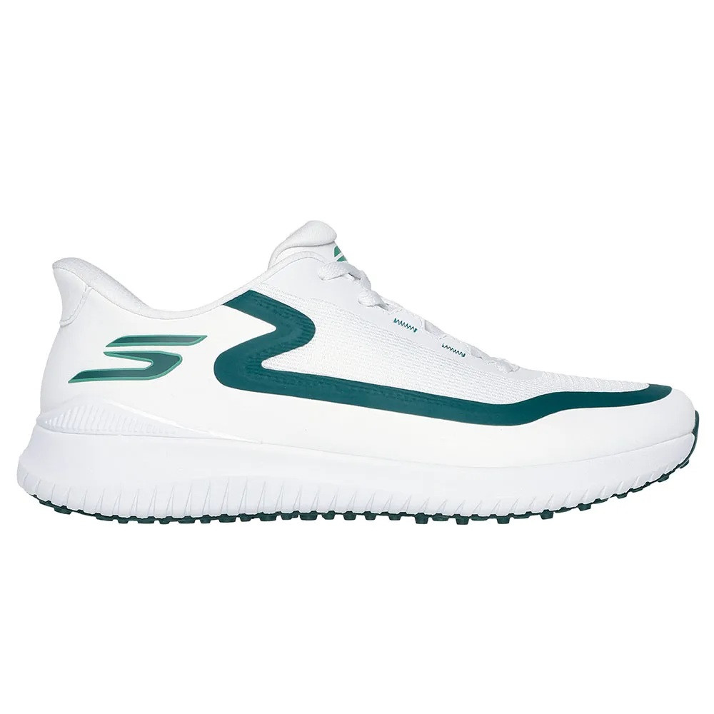 Skechers Men's Go Golf Flight Golf Shoes - White/Green - Maple